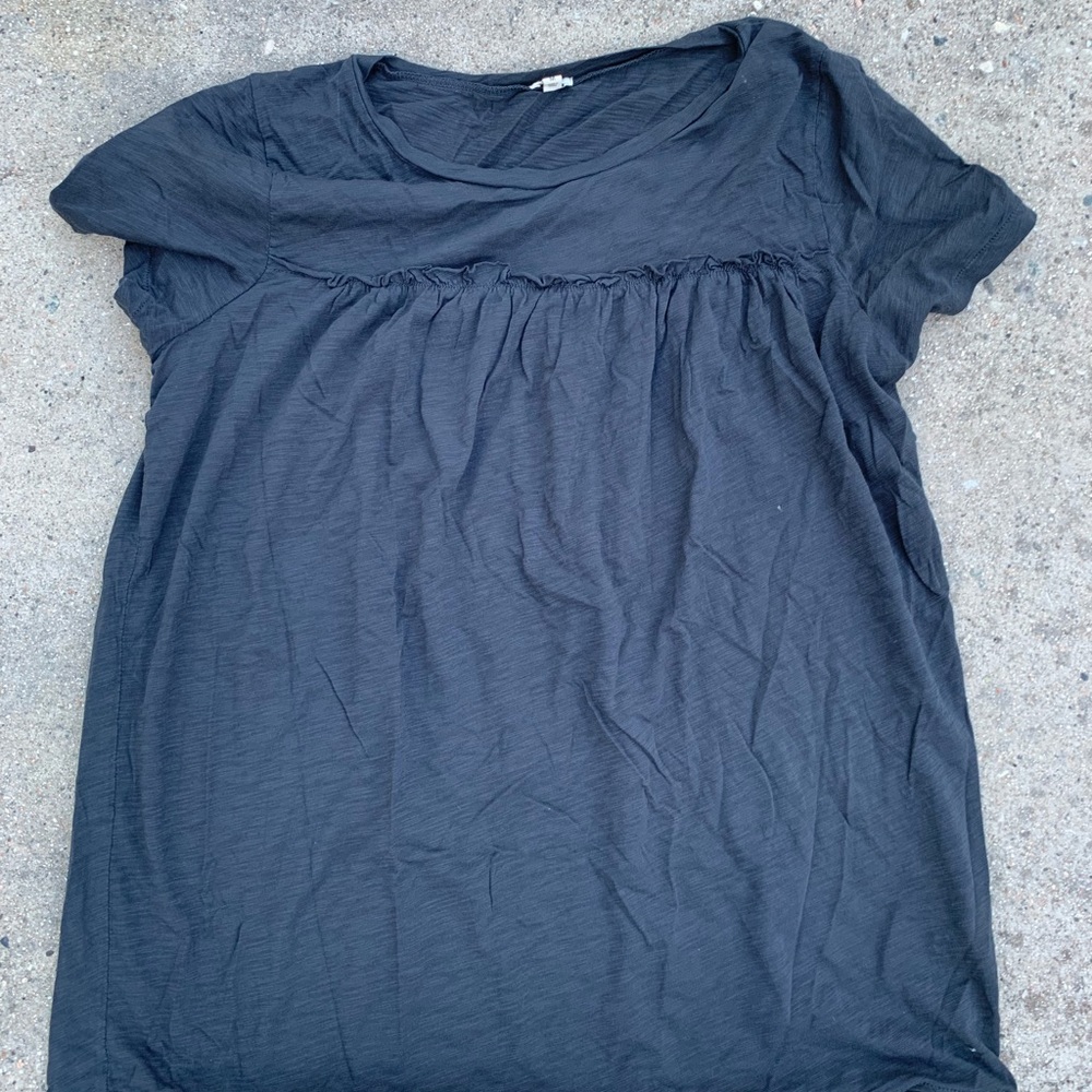 Jcrew, navy blue top, size M